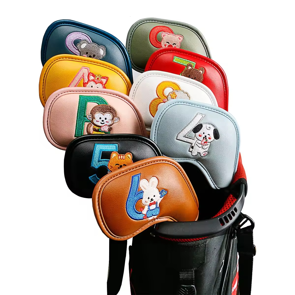 Headcover Driver - 9 housses de tête de fer