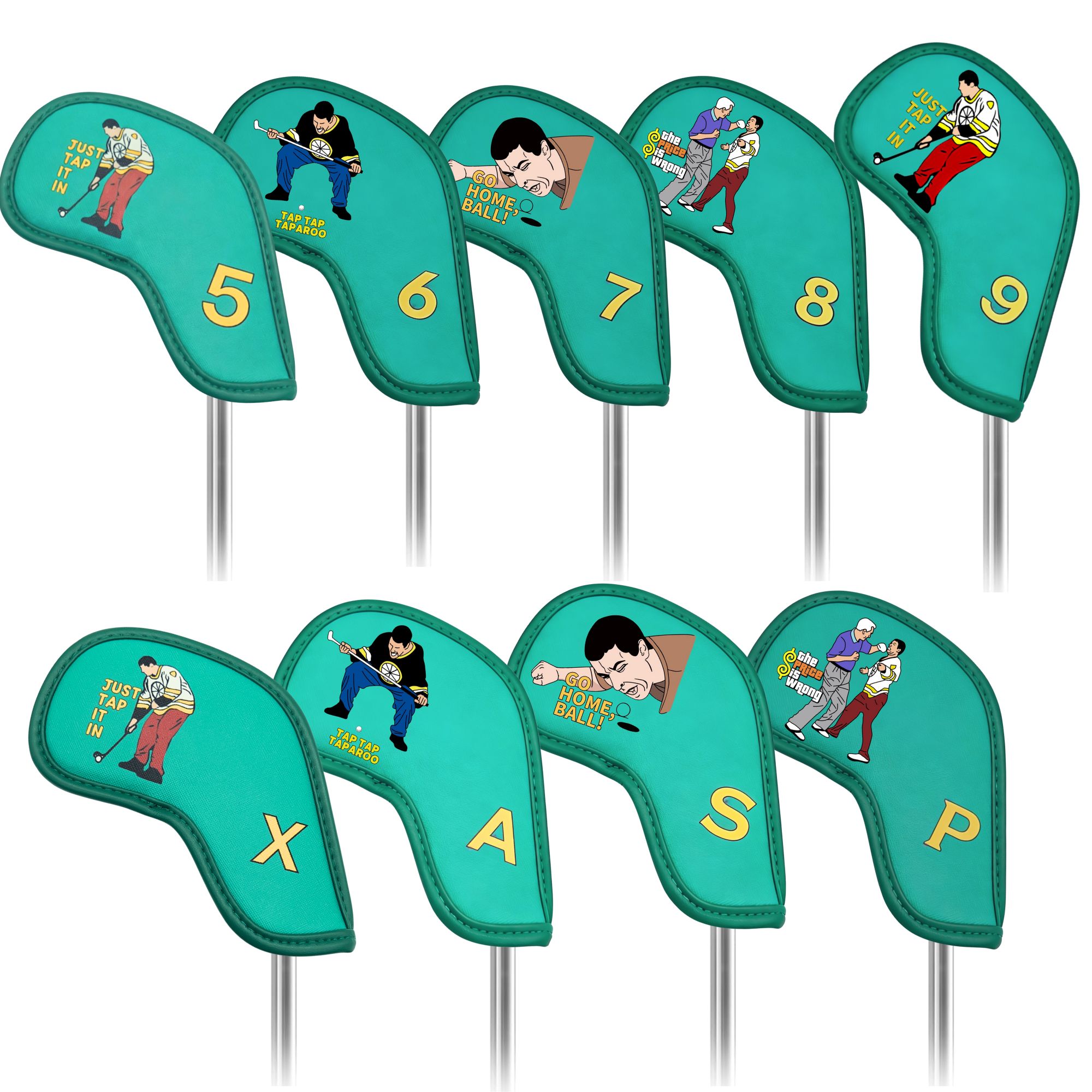 Headcover Driver - 9 housses de fer de golf