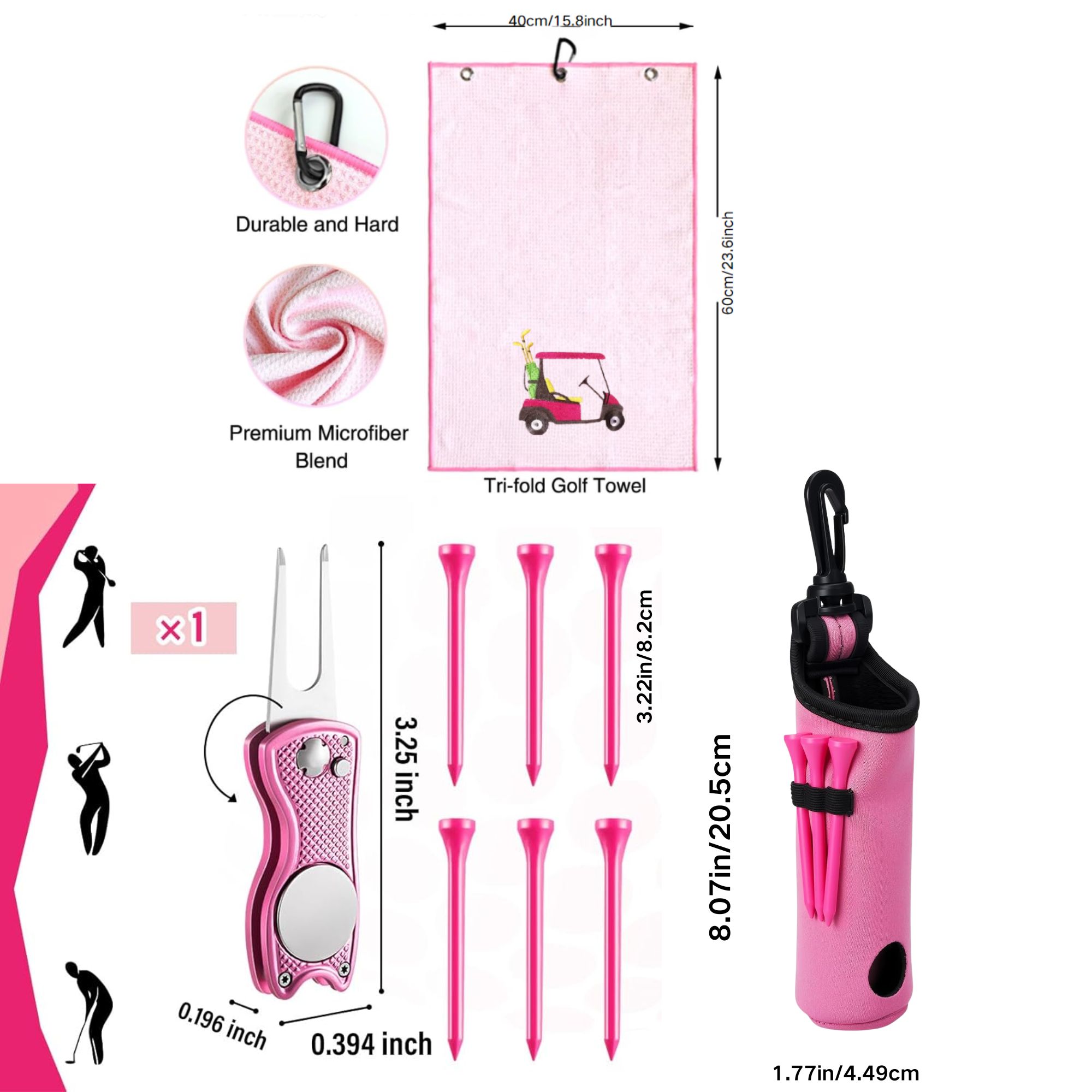 Kit d'accessoires de golf 10 p - Golf Equipment Stores avis et prix