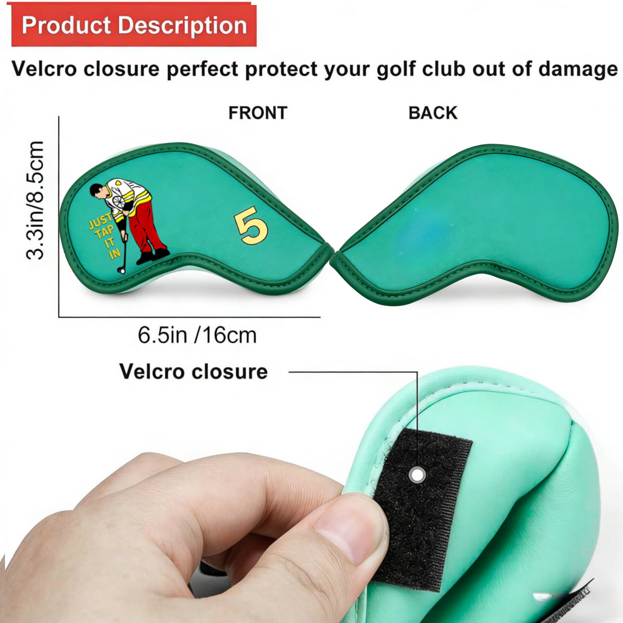 9 housses de fer de golf avec  - Headcover Driver avis et prix